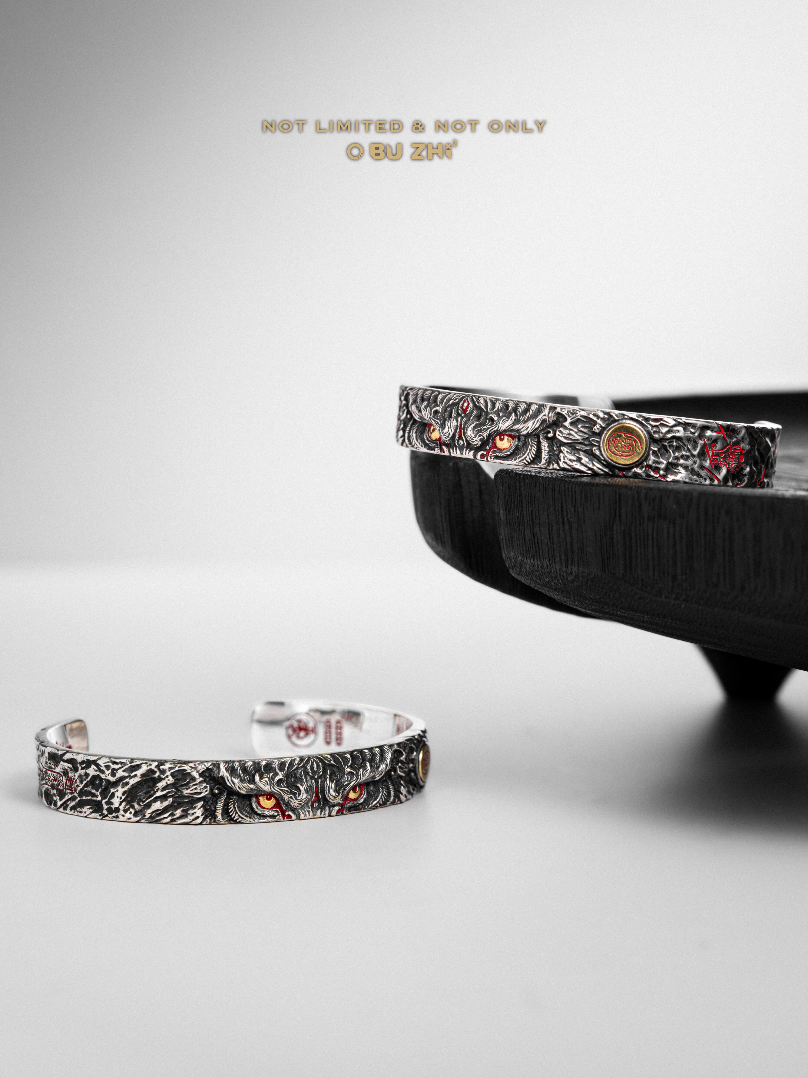 Black Tiger (Buddhist Guardian) Bangle